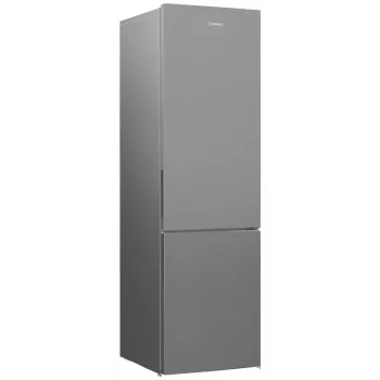 Frigorífico INDESIT | INKS 1401 S4E1 | Classe de eficiência energética E | Independente | Combinado | Altura 202,5 cm | Capacidade útil do compartimento de refrigeração 266 L | Capacidade útil do compartimento de congelação 120 L | 38 dB | Prateado