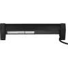Régua de tomadas Brennenstuhl ALU-Office-Line 4 tomadas preto/branco — Brennenstuhl ALU-Office-Line 4 tomadas