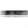 Conjunto de recargas Pilot 3x Frixion preto (BLS-FR7-B-S3) (BLSFR7BS3)