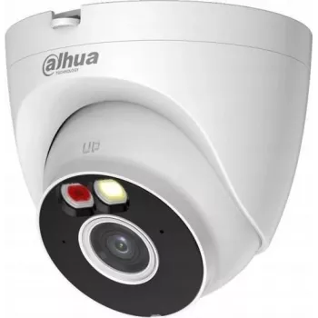 Câmara dome IP DAHUA T2A-PV HD, objetiva 2,8 mm, 1080p, Wi‑Fi, IP67, para exterior, microfone incorporado