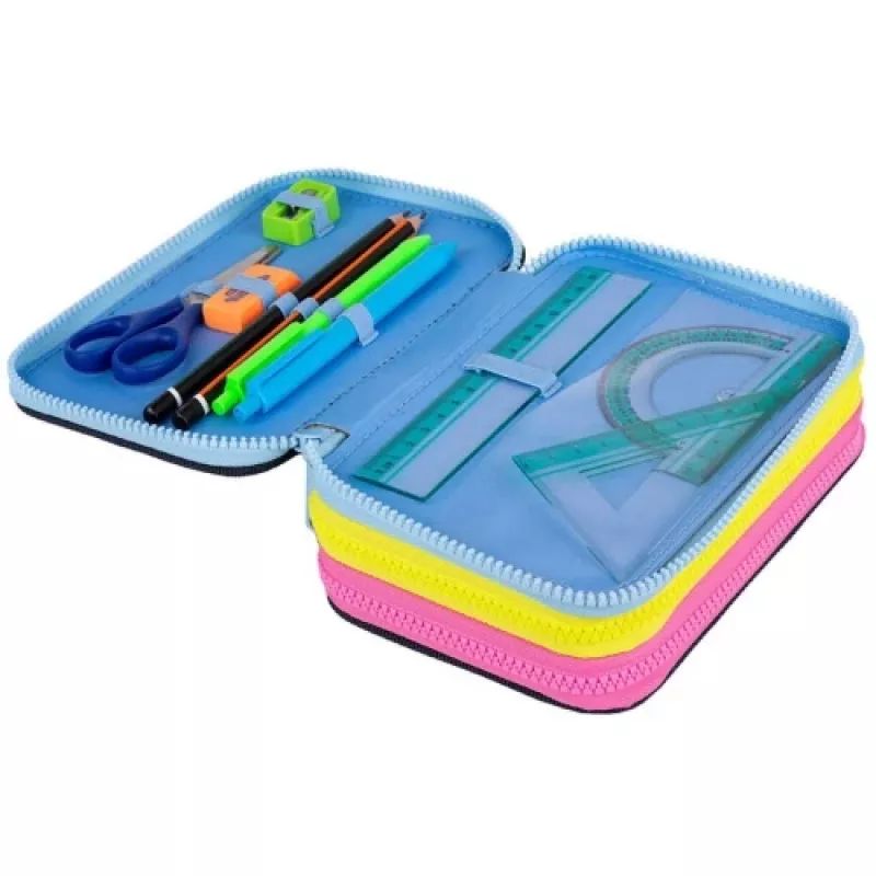 Estojo de Três Andares com Acessórios CoolPack Jumper 3 IM GARTEN