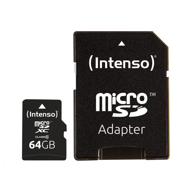 Cartão MicroSD Intenso 64GB MicroSDXC Class 10