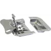 Fecho borboleta Roadinger modelo pequeno 30000600, acabamento prateado