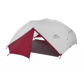 Tenda de grupo MSR Elixir 4 4 pessoas cinzento, vermelho