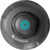 Sistema de rega aspersor retrátil MD80 preto cinzento alcance 3,5 a 5 metros