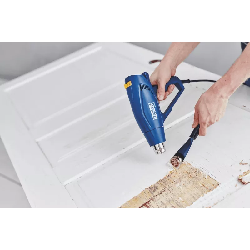 Rapid 5001341 soprador de ar quente pistola de ar quente 450 l/min 550 °C 1800 W azul