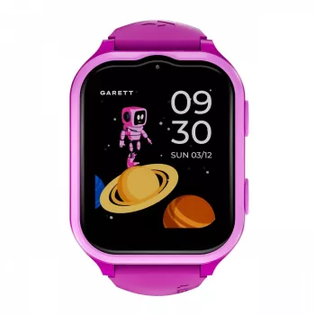 Smartwatch para criança Garett Kids eSim 4G rosa
