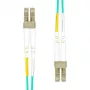 Cabo de patch de fibra ótica multimodo duplex ProXtend FO-AQLCLCOM4D-0015 LC-LC UPC OM4 15m