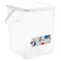 Recipiente de plástico para detergente Rotho Basic 9 L modelo 1770101100RP, branco, tampa, orifício para pendurar