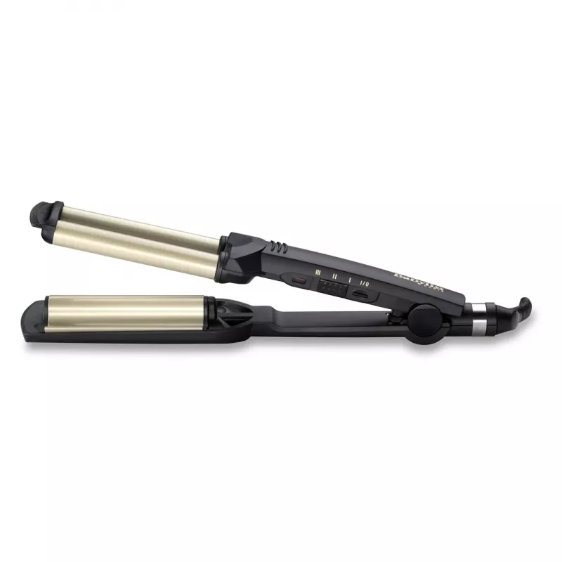 BaByliss C260E EasyWaves Ferro texturizador Warm Black, Silver 70,9 (1,8 m)