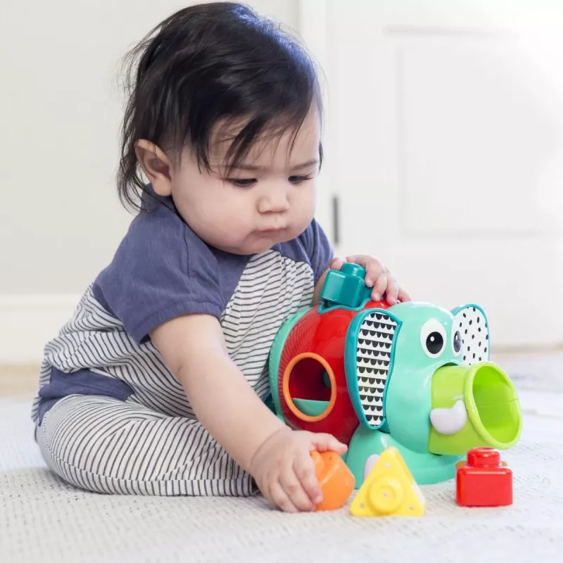 Classificador com blocos - Elefante Infantino