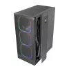 Caixa para PC TACENS MARS MC-NEBULA Midi Tower com vidro temperado, quatro ventoinhas aRGB de 120 mm, suporta ATX, GPU até 30,2 cm
