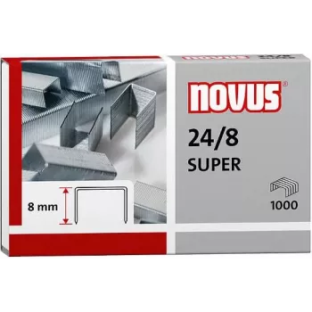 Pacote de agrafos Novus NE 6 5000 agrafos