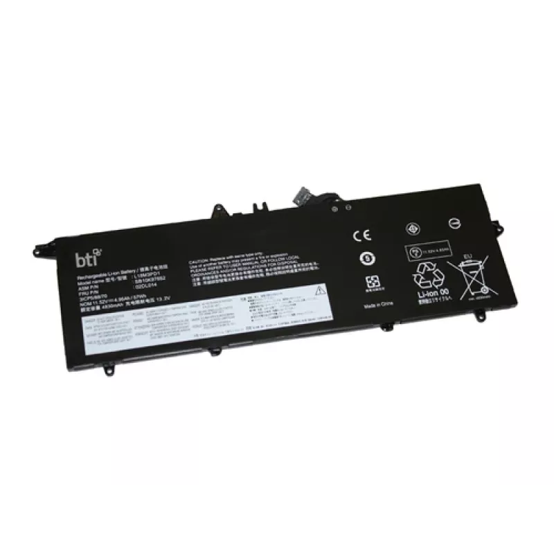 Bateria de substituição 3 células para TP T490S T14S T495S