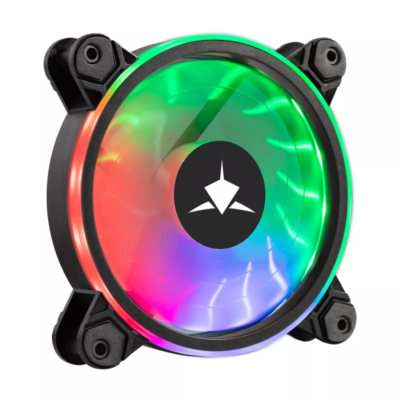 Kit de ventoinha para caixa White Shark Nebula-2 preto – ventoinha ARGB de 120 mm (kit)