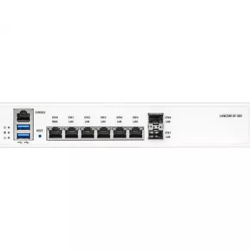 Firewall unificada LANCOM R&S UF-360 - firewall - 8 portas - GigE - 1U - montável em rack