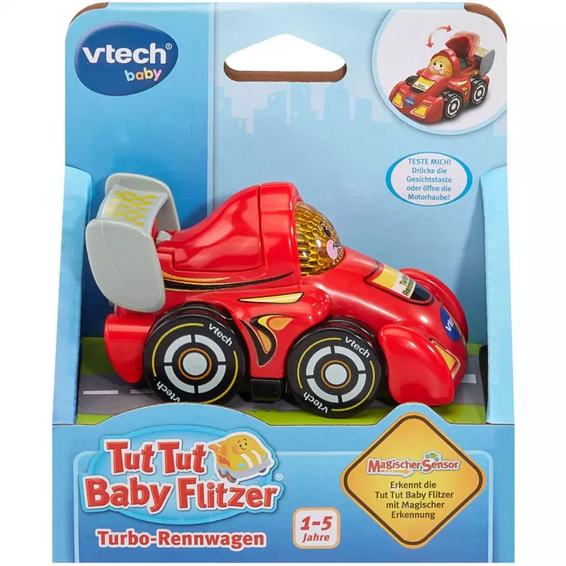 Tut Tut Baby Flitzer - Carro de Corrida Turbo