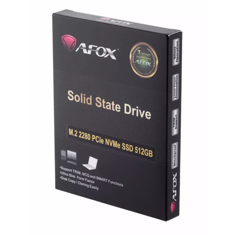 AFOX ME300-512GN unidade SSD M.2 2280 512 GB PCIe 3.0 NVMe TLC