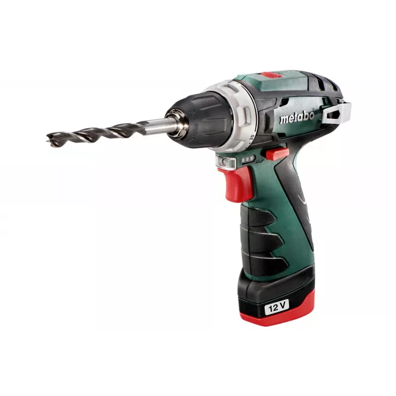 Berbequim de punho de pistola Metabo POWERMAXX BS BASIC 1400 rpm, 800 g, bucha de aperto rápido