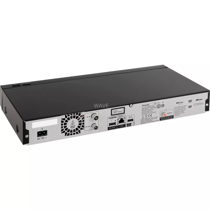 Panasonic DMR-BST760 - Gravador Blu-ray 3D com sintonizador de TV e HDD - Upscaling - Ethernet, Wi-Fi (DMR-BST760AG)
