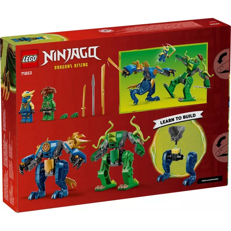 LEGO NINJAGO 71853 Combate do Mech Dragão do Jay