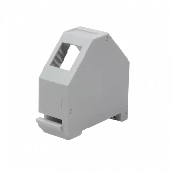 Logilink | adaptador para calha DIN para 1x módulo Keystone RJ45 | MP0053