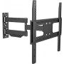 Suporte de parede para TV S/CONN 89745-1 preto 55 polegadas 50 kg de capacidade