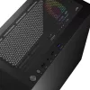 Caixa de computador Logic Concept Portos Mini ARGB Micro ATX preto