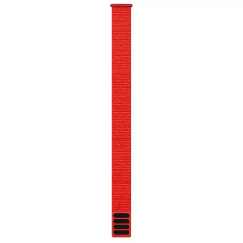 Garmin UltraFit bracelete de nylon, 26 mm, vermelho chama