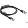 Cabo de rede DELOCK 81562 Cat6 F/UTP (FTP) 1 m RJ-45 – preto