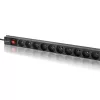 Régua de tomadas para RACK 16A PDU, 16xFRENCH, vertical