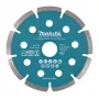 MAKITA DISCO DE CORTE DIAMANTADO 125x22,23mm SEGMENTADO (A SECO) BETÃO, GRANITO, MÁRMORE