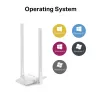 Adaptador USB sem fios Mercusys MW300UH