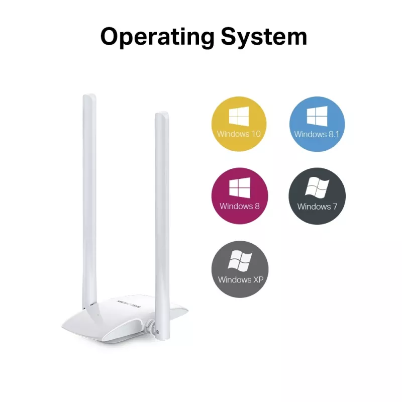 Adaptador USB sem fios Mercusys MW300UH