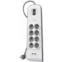 Régua de tomadas Belkin 900J BSV804VF2M-V2 — 8 tomadas Schuko, 2 portas USB-A