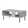 Mesa de centro Cama LUCCA banco/mesa 100x55x46 cashmere, tampo retangular cinzento
