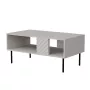 Mesa de centro Cama LUCCA banco/mesa 100x55x46 cashmere, tampo retangular cinzento
