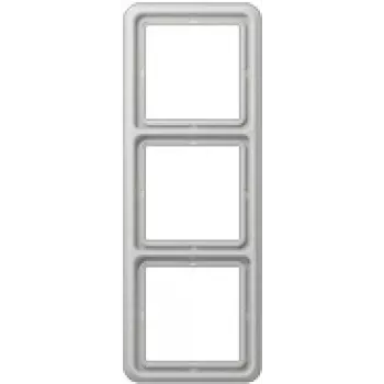 JUNG CD 583 LG - Cinzento - Duroplast - Sem parafusos - JUNG - 81 mm - 223 mm