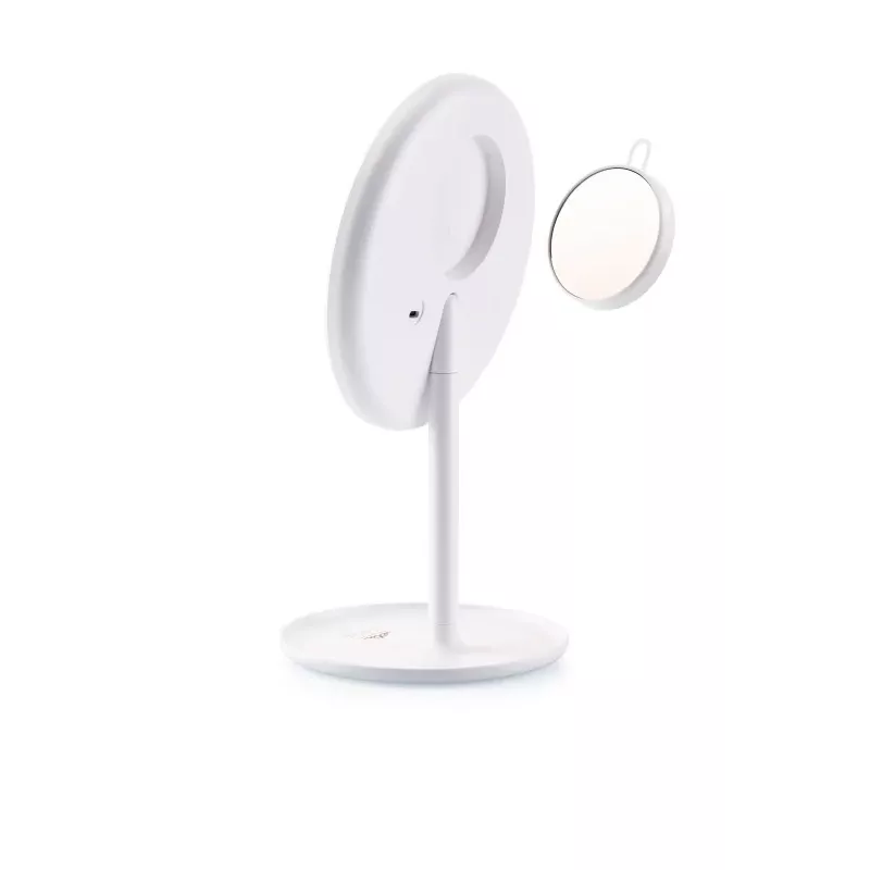 Espelho de maquilhagem LED autónomo ETA Fenité redondo 20 cm, controlo tátil, USB, bateria LiPo integrada