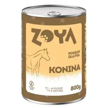 ZOYA cavalo - alimento húmido para cães - 800g
