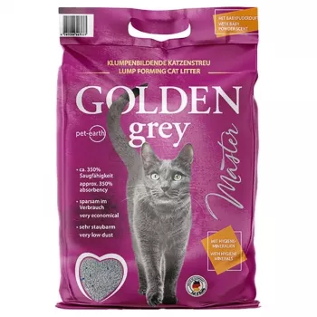 GOLDEN cinzento Master - areia para gatos de bentonite - 7kg