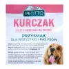 Petiscos para cães PETITTO Filete de frango no stick 500 g — snack dietético de aves, embalagem de plástico 500 g
