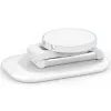 Suporte magnético SODI BM-310 branco MagSafe — suporte magnético para telefone compatível com carregadores MagSafe