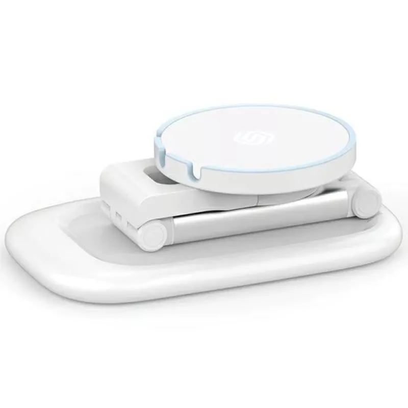 Suporte magnético SODI BM-310 branco MagSafe — suporte magnético para telefone compatível com carregadores MagSafe