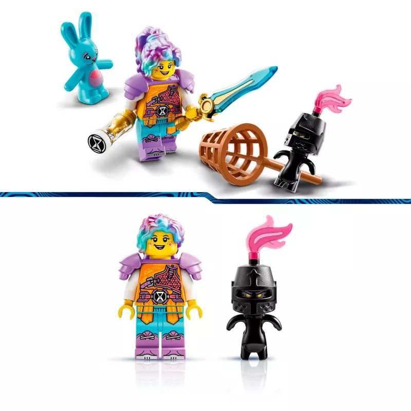 Conjunto LEGO DREAMZzz Izzie e Bunchu Coelho 71453 – Conjunto de brincar com minifiguras e acessórios
