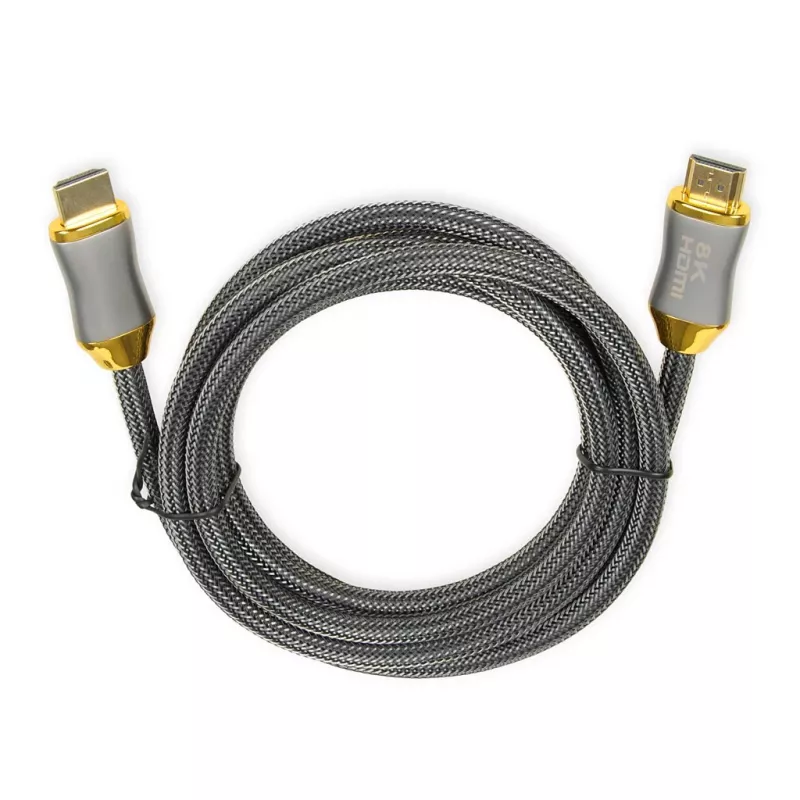 Cabo HDMI IBOX HD08 2 m, HDMI Type-A macho-macho, HDMI 2.1, prata