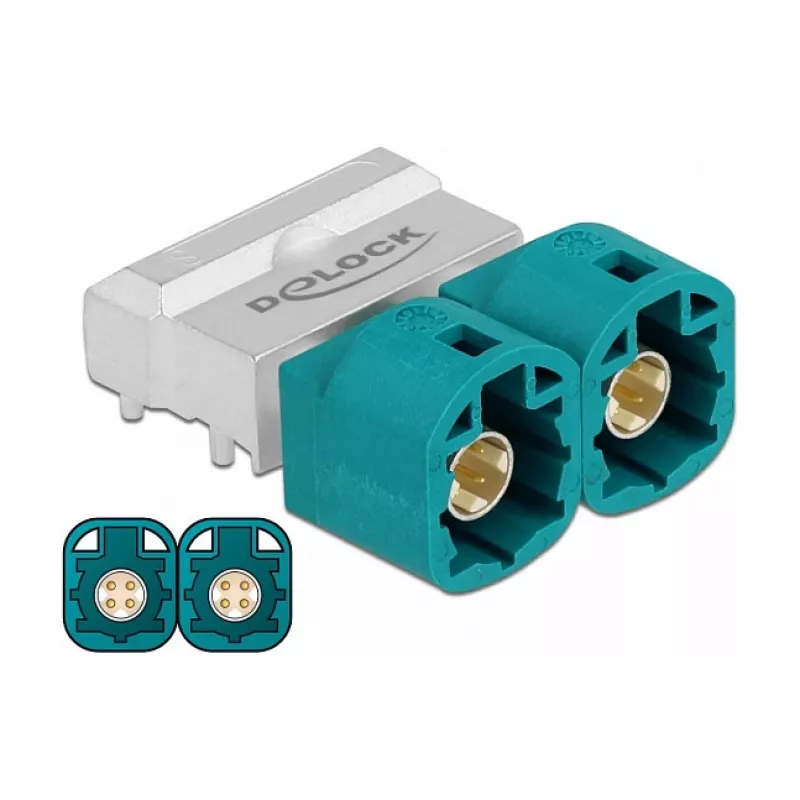 Conector coaxial DeLOCK 90356
