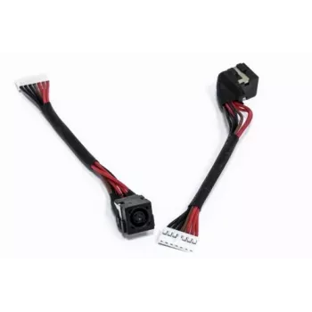 Conector de alimentação com cabo, DELL Inspiron N5040, M5040, N5050