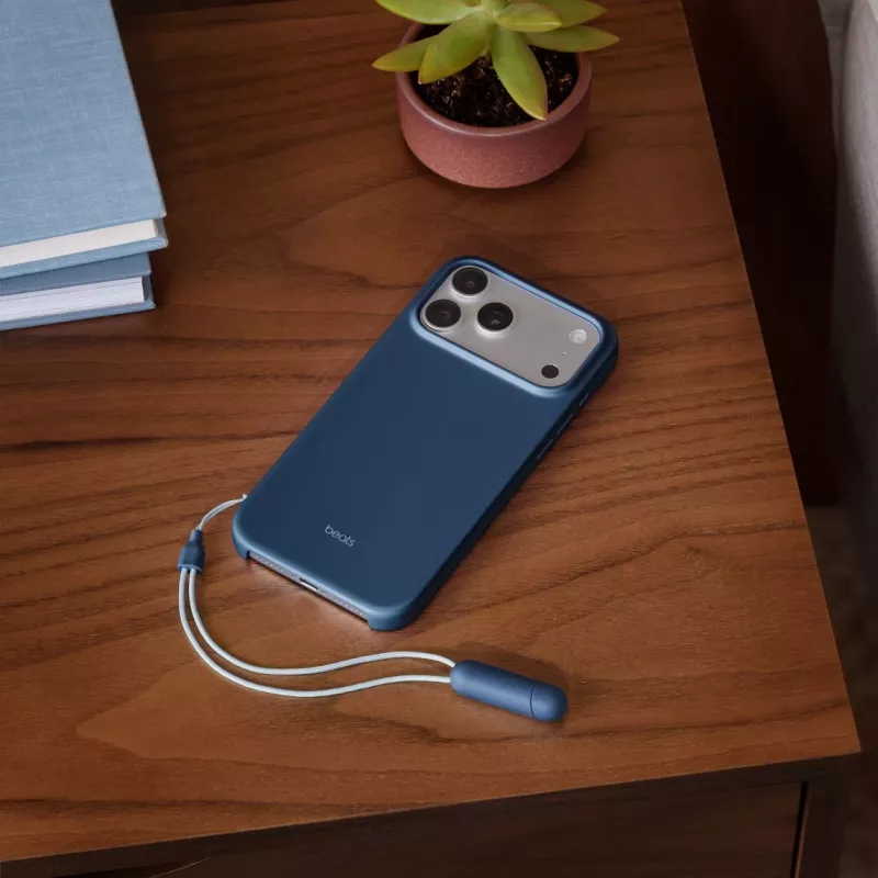 Beats iPhone 17 Pro Max capa com suporte com MagSafe e controlo de câmara - Bedrock Blue