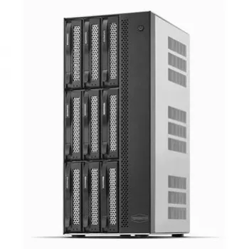 TerraMaster T9-500 PRO NAS/Servidor de armazenamento Desktop Intel® Core™ i7 16 GB DDR5 0 TB Cinzento